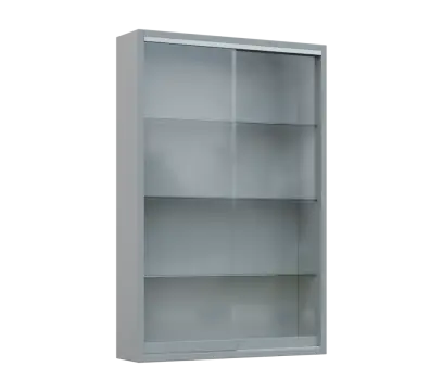 RE VT - 900 vitrína, 900x600x150, šedá